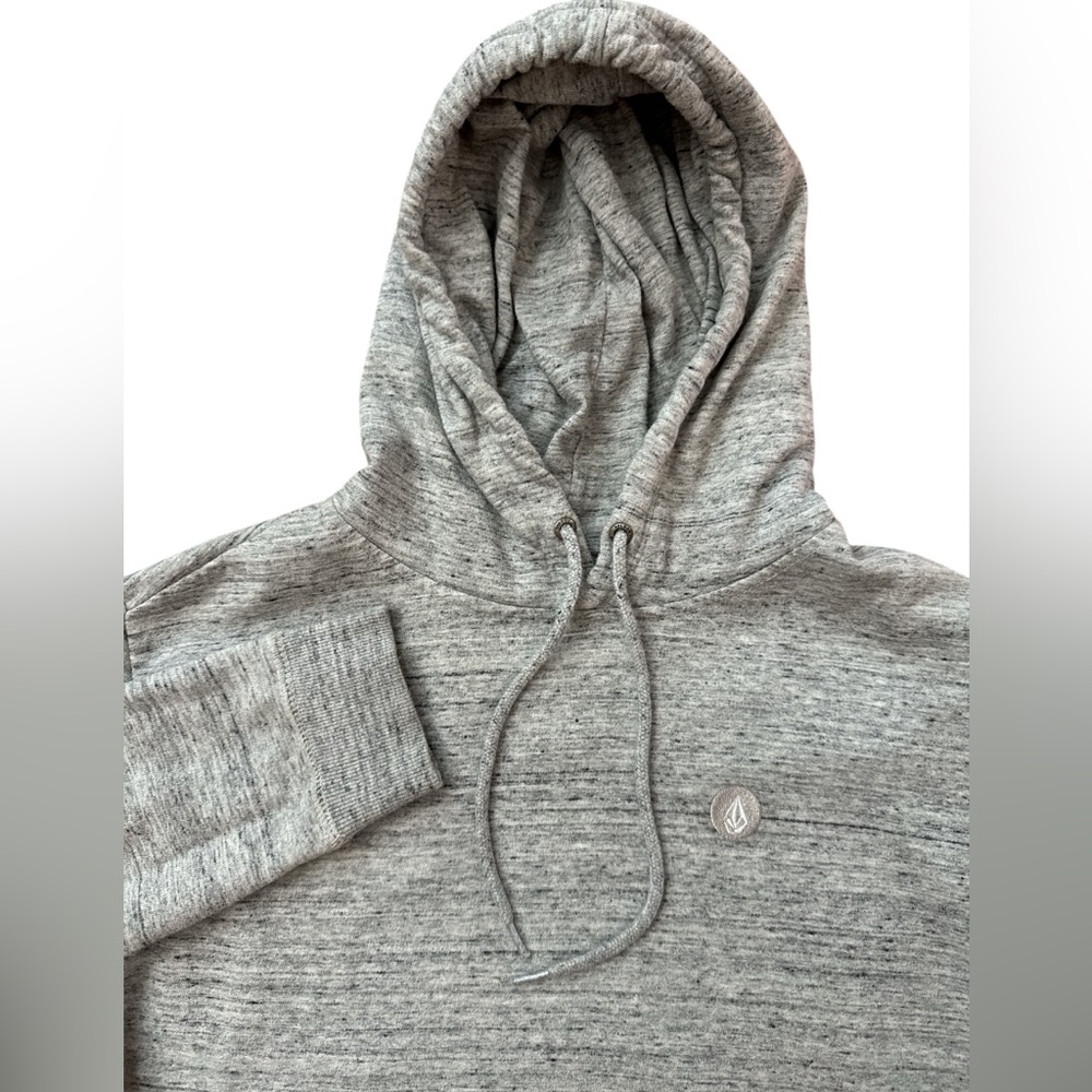 Volcom‎ Men’s Gray Hooded Sweatshirt Size Medium Hoodie Skater Wear Skateboard
